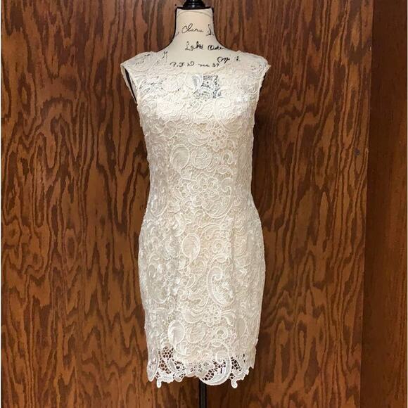 Francescas Lace Mini Dress - Picture 1 of 8